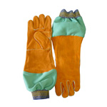 Chicago Protective 125-WS-589-GR 18" Combo Glove with Green FR Cotto
