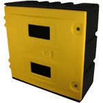 FlameFighter SCBA Cabinets holds 2 SCBAs