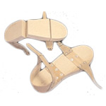 CPA Hot Foot Wooden Sole Sandals