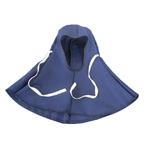 Chicago Protective 648-IND-N Navy FR Cotton Open Faced Hood