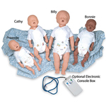 Simulaids 100-1176 CPR Bonnie African-American Newborn Basic With Ca
