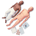 Simulaids 100-2750 Full Body African-American CPR/Trauma Manikin