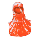 Majestic Tie Dye Orange and White NFPA Hood PAC II