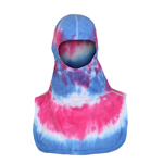 Majestic Tie Dye Pink and Blue NFPA Hood PAC II