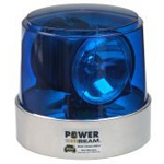 Wolo 3605-B Light Power Beam Blue Lens 12-Volt Permanent Mount