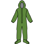 Kappler Z4H414 Zytron 400 Coveralls