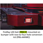 Federal Signal FR6C-R FIRERAY 600 SERIES, RED LED,