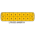 Federal Signal LPX45D-AMBR1H LPX,45",DISCRETE,STOCKED