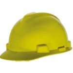 MSA V-Gard Caps Yellow 463944 Small, Standard, Large Sizes