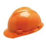 MSA V-Gard Caps Orange 463945 Small, Standard, Large