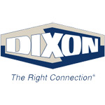 Dixon A510-50RAF 1" x 50' - 500# SJ Fire Hose RL - Aluminum - NST