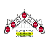 Federal Signal VSLR53S-NFPA1 Vision SLR — NFPA