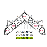 Federal Signal VSLR60S-NFPA3 Vision SLR — NFPA