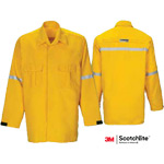 Lakeland WLSHN Wildland Fire Shirts Nomex Yellow