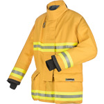 Lakeland A10 Attack NFPA Turnout Coats AT3202Y97 - Nomex Yellow