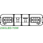 Star 2565LED-TOW LED Lightbars 1 PK