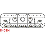 Star 8401H Halogen Lightbars 1 PK