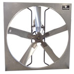 Schaefer 485P112 48" Galvanized Panel Fan, 5-Wing, 1-1/2 Hp 1 PK