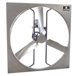 Schaefer 543GP1-3V 54" Galvanized Panel Fan, 3-Wing, 1 Hp, 3-Phase, VFD Compatible 1 PK