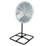 Schaefer 30PF 30" OSHA Pedestal Fan, White Fan 1 PK