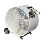 Schaefer Versa-Kool VKM24-O 24" Mobile Spot Cooler Fan, OSHA Guards 1 PK