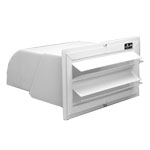 Schaefer WI-1000P Poly Wall Air Intake, 1000 CFM 1 PK