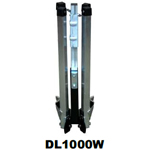 Dicke DL1000W Dynalite Sign Stands, 22" Legs - Aluminum, Screwlock