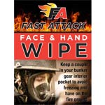 Firefighter Face and Hand Wipes