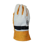 Chicago Protective PG-0-ADJS Low Voltage Leather Protector Gloves