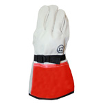 Chicago Protective LLPG-12 12" Leather Protector Gloves