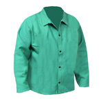 Chicago Protective 600-GW 30" Heavyweight Green FR Cotton Jacket
