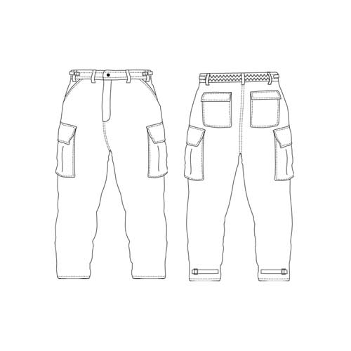 PGI 7500276-C4 Fireline Ground Pounder Classic Pants NFPA - Nomex - Green