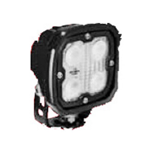 FireTech FT-WL-2000-F-B Work Light, Small, Flood, Black Housing