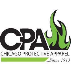 Chicago Protective 593-GW 11 oz. Green FR Cotton Safety Sleeve
