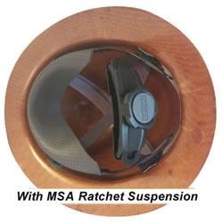 MSA 10126693 Skullgard Fas-Trac III Ratchet Suspensions - Large Size