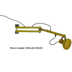 TriLite DSDL40-PLED Double-Strut Swing-Arm Dock Light