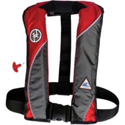 FirstWatch AI-150HA-RG Inflatable Vests Red and Grey