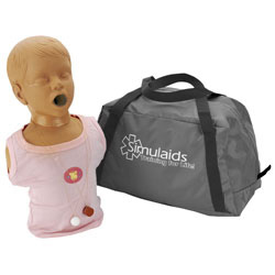 Simulaids 100-1620 Child Choking Manikin With Carry Bag