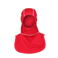 Majestic NFPA Hood PAC II-DS, Nomex Blend, Red