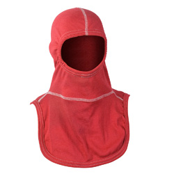 Majestic NFPA Hood PAC II-3PLY, Nomex Blend, Red