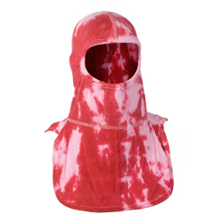 Majestic Tie Dye Red and White NFPA Hood PAC II