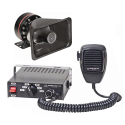 Wolo 4000-2 System Alert 4000-2 12-Volt 80-Watt Electronic Siren & S