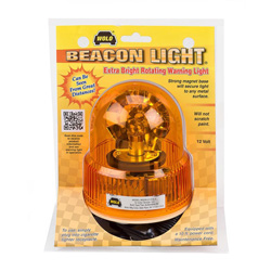 Wolo 3100-A Beacon Light Amber Lens 12-Volt Magnet Mount