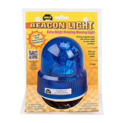 Wolo 3105-B Beacon Beacon Light Blue Lens 12-Volt Magnet Mount