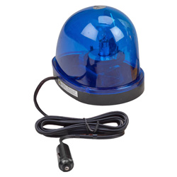 Wolo 3205-B Light Emergency 1 Blue Lens 12-Volt Magnet Mount