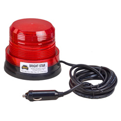 Wolo 3310-R Light Bright Star Red Lens 12-Volt Magnet Mount
