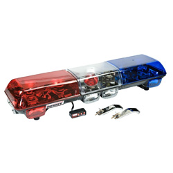 Wolo 7015-BR Lightbar Infinity 1 Blue & Red Lens (Drivers side blue)