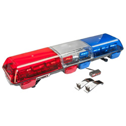 Wolo 7715-BR Lightbar Infinity 3 Blue & Red Lens (Drivers Side Blue)