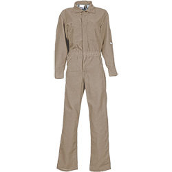 Topps Apparel CO07-5550 FR Coveralls 4.5 oz Nomex, NFPA - Tan - IN STOCK