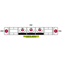 Federal Signal NVG87D-NFPA22 87" Navigator Models